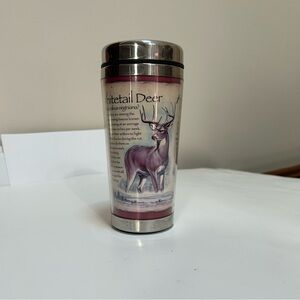 American Expedition Whitetail Deer Insulated Stainless Steel Travel Mug